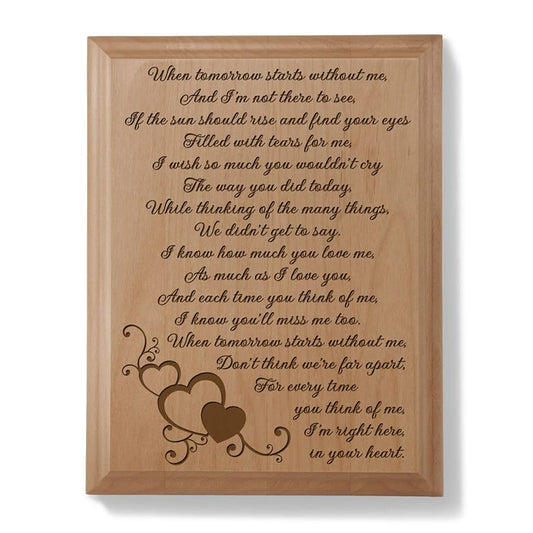 A Letter From Heaven Wood Plaque Wall Art